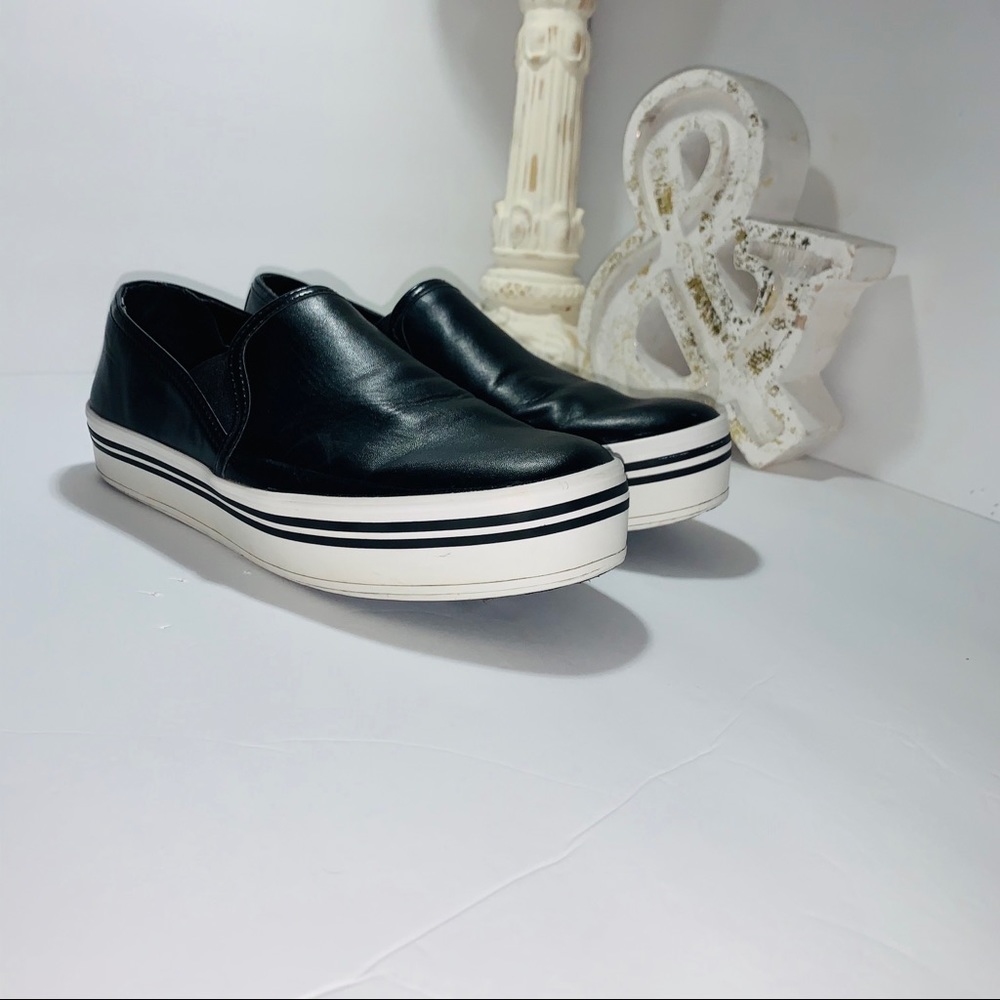 Designer Dolce Vita slip-on Platform shoes…